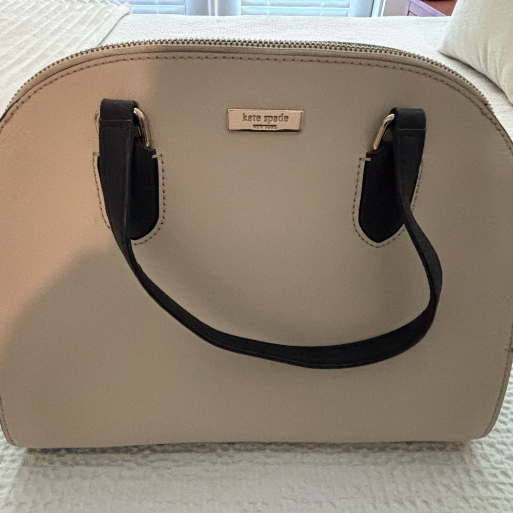 Kate Spade Cream and Black Women's Bag